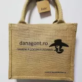 Sacoșe din iută Mini Gift Bag cu mânere diverse culori — fotografia 8