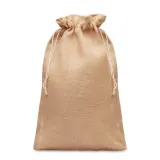 Săculeț cadouri de iută 30x 47 cm Jute Large – cu logo personalizat — fotografia 1