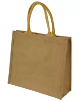 Sacoșă din iută cu maner scurt Short Handled Jute Shopper Bag — fotografia 1