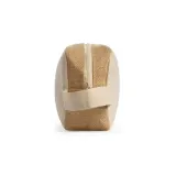Geantă cosmetice Siena laminată din iută – cu logo personalizat — fotografia 3