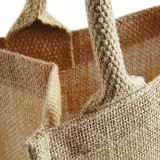 Sacoșă din iută midi - Jute Midi Tote — fotografia 4
