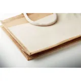Geantă de cumpărături din iută Baga – cu logo personalizat — fotografia 6