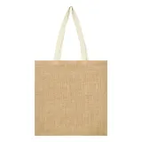 Geantă din iută Jute – cu logo personalizat — fotografia 2