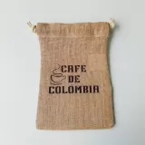 Saculet din iuta - Jute Stuff Bag – cu logo personalizat — fotografia 9