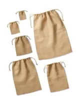 Saculet din iuta - Jute Stuff Bag – cu logo personalizat — fotografia 1
