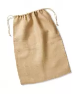 Saculet din iuta - Jute Stuff Bag – cu logo personalizat — fotografia 4