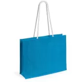 Sacosa cumparaturi iuta Hintol – cu logo personalizat — fotografia 3