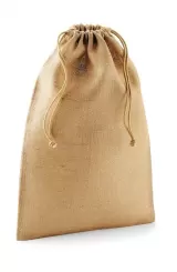 Saculet din iuta - Jute Stuff Bag – cu logo personalizat — fotografia 3