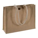 Sacoşă din iută Kastamonu, 320 g/m² – cu logo personalizat — fotografia 1