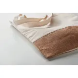 Sacoșă cu părți din iută India Tote – cu logo personalizat — fotografia 2