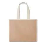 Geantă răcire din iută &pânză Campo De Geli – cu logo personalizat — fotografia 2