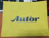 Sacosa cumparaturi iuta Hintol – cu logo personalizat — fotografia 7