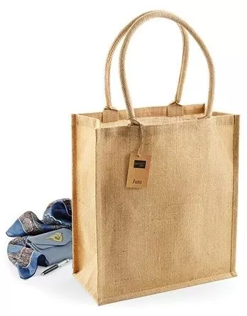 Sacoșă din iută Boutique - Jute Boutique Shopper