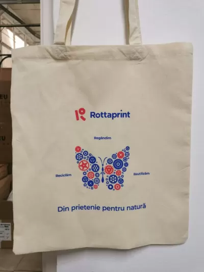 Sacose din Bumbac SBT 145 g/m² - Natur – cu logo personalizat