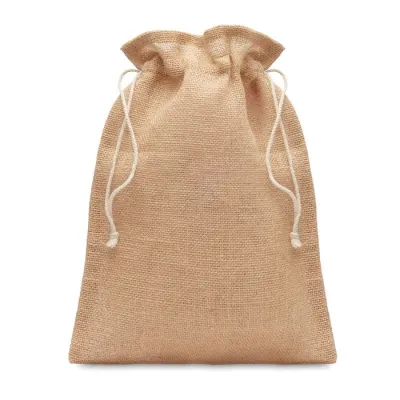 Săculeț cadouri de iută 25x 32cm Jute Medium – cu logo personalizat