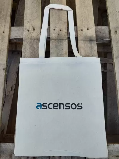 Sacose din Bumbac SBT 145 g/m² - Natur – cu logo personalizat