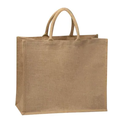 Sacoșă din iută Hannover, 330 g/m² – cu logo personalizat