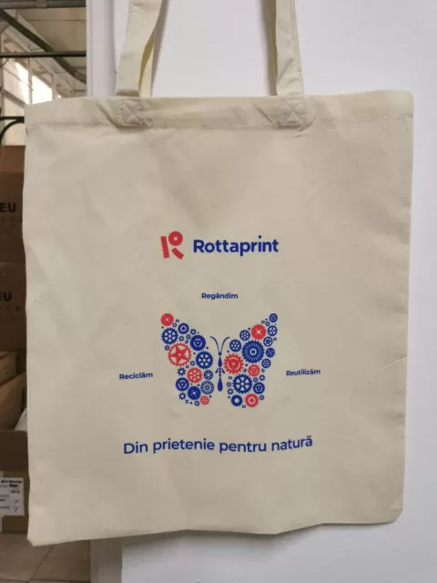 Sacose din Bumbac SBT 145 g/m² - Natur – cu logo personalizat