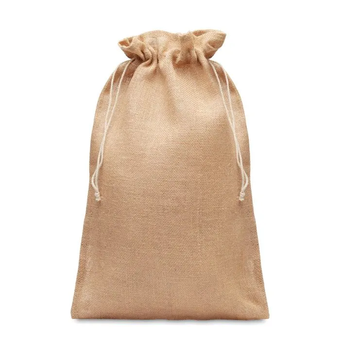 Săculeț cadouri de iută 30x 47 cm Jute Large – cu logo personalizat