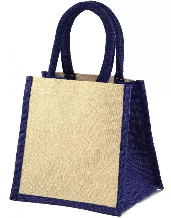 Sacosa Mica din Iuta - Small Jutton Gift Bag – cu logo personalizat