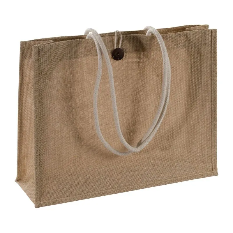 Sacoşă din iută Kastamonu, 320 g/m² – cu logo personalizat